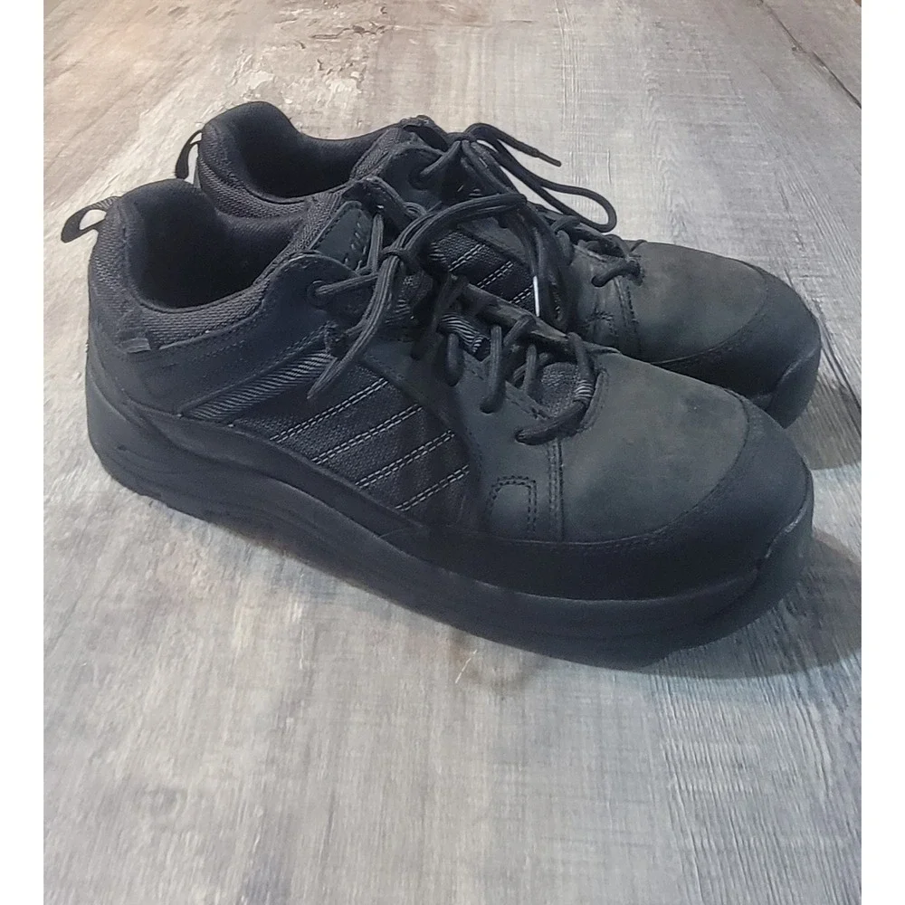 Danner Riverside 3 Black ST Steel Toe Work Shoes Mens 10.5 15344 EH SR Leather